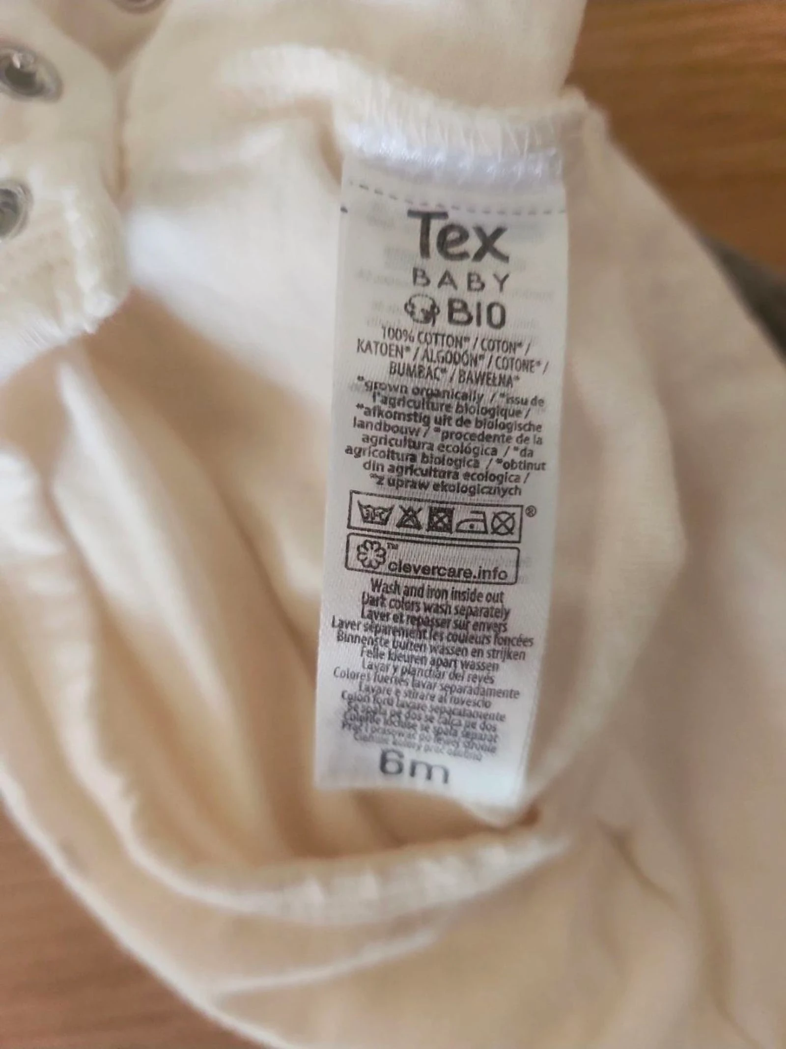 Lote de 2 camisetas bebê - 6 meses - – photo 5